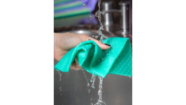 ARPANA BRIGHT Green 5 Pcs Cotton Gloves And Chef Cap Cleaning Cloth