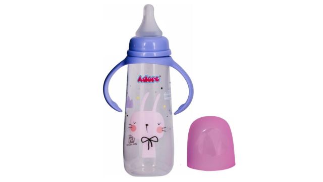 Adore Kids Set Of 3 England Narrow Neck Feeding Bottles - 250 ml Each