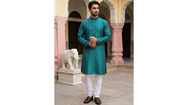 Anouk Mirage Men Regular Kurta with Pyjamas