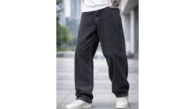 BREXX Men Mid-Rise Light Fade Grey Jeans