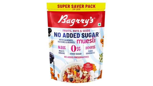 Bagrry’s No Added Sugar Muesli with Fruits