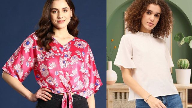 Best flared sleeve boxy tops to check out