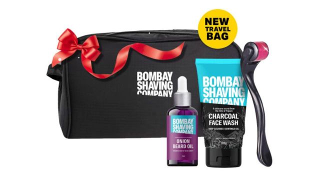 Bombay Shaving Company Set of Onion Beard Growth Oil, Charcoal Face Wash