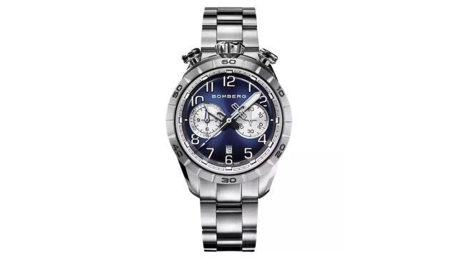 Bomberg BB-68 Dark Blue & Silver 44mm NS44CHSS.211.9