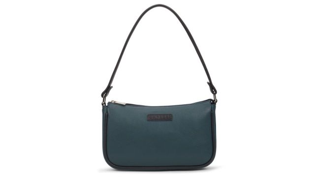 Caprese Baguette Shoulder Bag (teal green)
