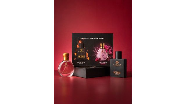 Carlton London Set of Incense for Him & Blush for Her Eau De Parfum - 50ml & 30ml