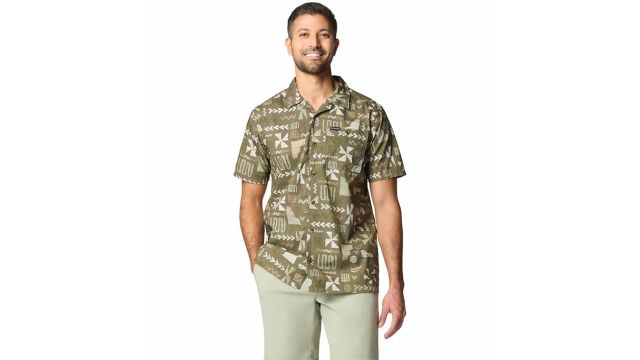 Columbia Men Pine Canyon Short Sleeve Shirt