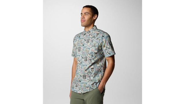 Columbia Men Wild Cast Camp Shirt