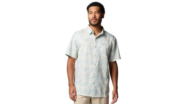 Columbia Men Yellow Omni Shade Super Slack Tide