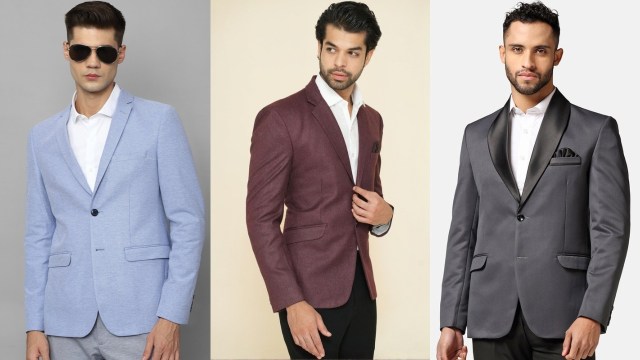 Cotton Blazers for Men to Check Out