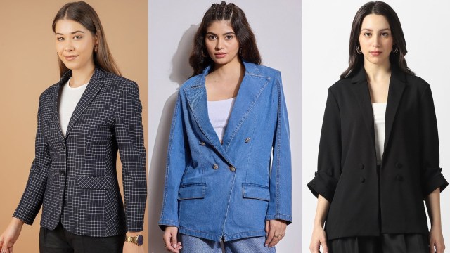 Cotton Blazers for Women for a Crisp Formal Look