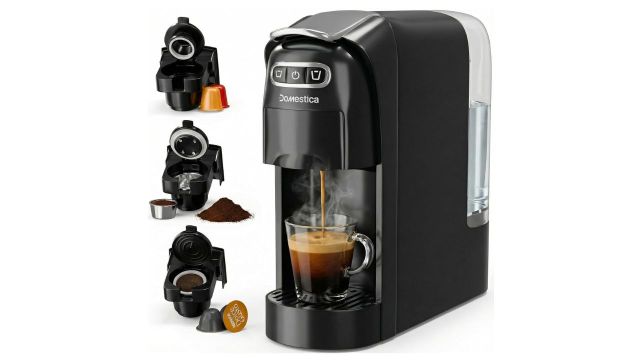 DOMESTICA Brewcraft Pod 3-in-1 Coffee Maker
