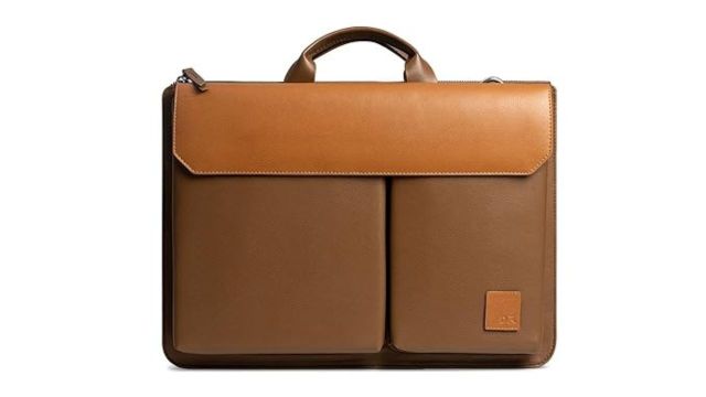 DailyObjects Leather Urban Tech Briefcase Bag