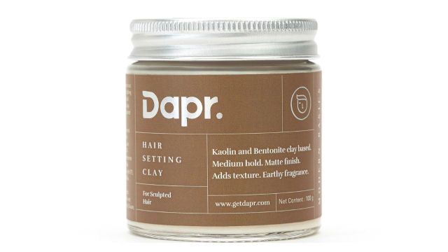 Dapr. Hair Setting Clay for Matte Finish