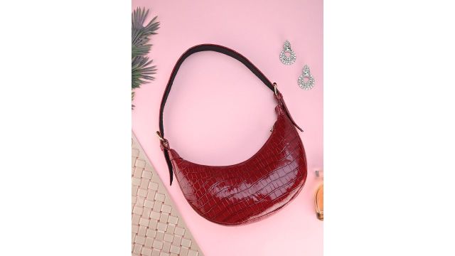 DressBerry Women Embellished Textured Hobo Bag