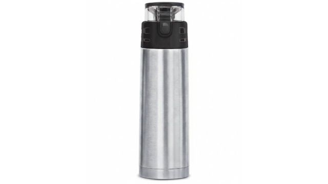 ELIE INDIA Silver-Toned Stainless Steel Regular Water Bottle
