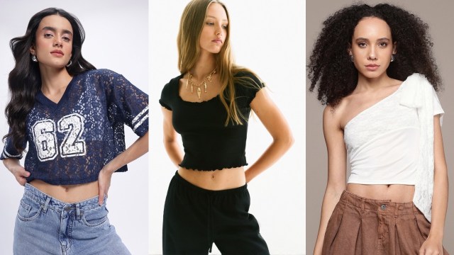 Elegant Lace Crop Tops to Choose From