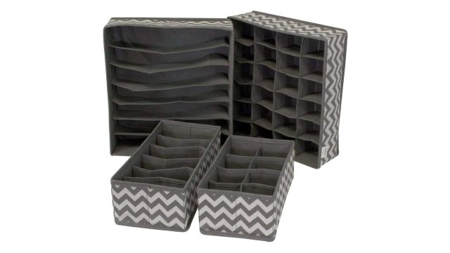 FLYNGO Foldable Drawer Organizer Nylon Set