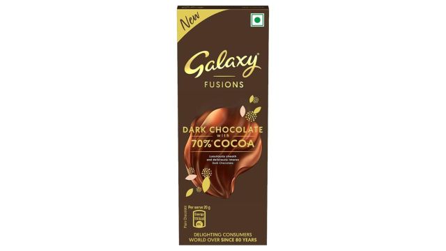 Galaxy Fusions Dark Chocolate Bar
