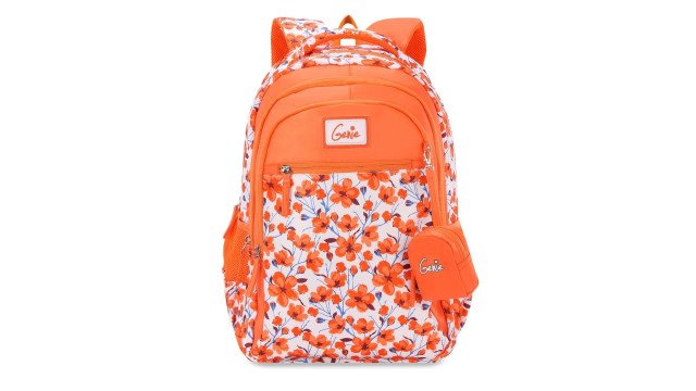 GenieUnisex Floral Print Medium Backpack - 27 L