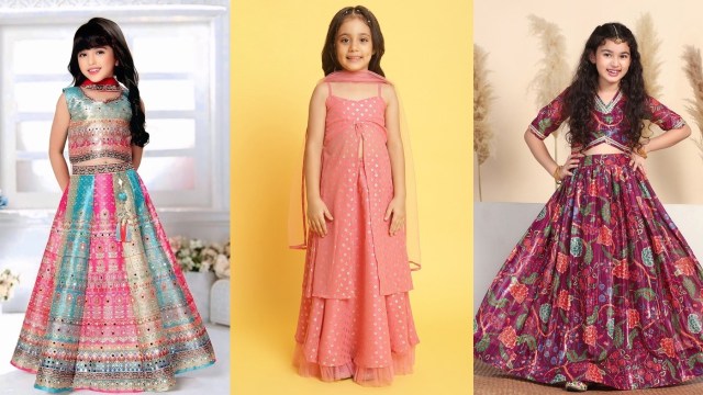 Girls’ Lehenga Sets under ₹1,000