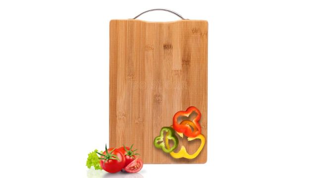 Go Store Large Non-Slip Wooden Bamboo Cutting Board