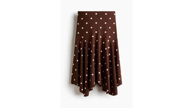 H&M Jersey Midi Skirt