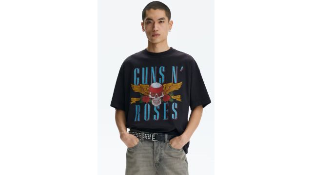 H&M Oversized Fit T-shirt (Guns N’ Roses World Tour)