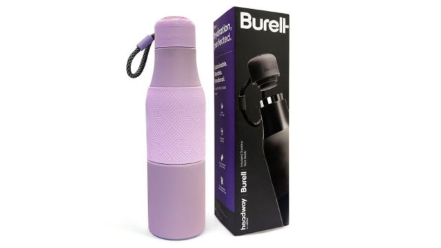 Headway Burell Lavender Solid Stainless Steel Spill Proof Flask