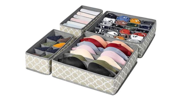 House of Quirk Set Of 4 Foldable Storage Box