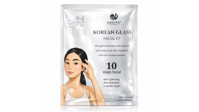 KERATOPLUS Korean Glass Skin Facial Kit