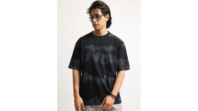 Maniac Men Tie and Dye Dyed T-shirt (Oversized)