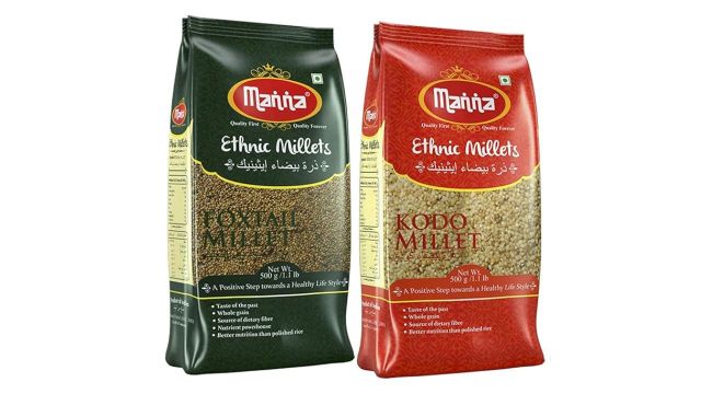Manna Millets 2kg Whole Grains Combo