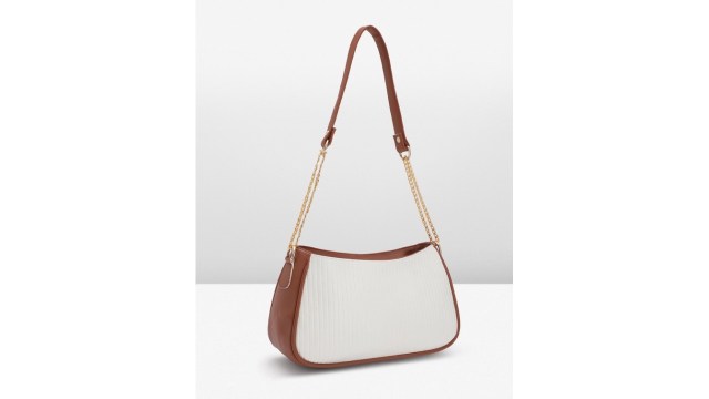 Mast & HarbourStriped Shoulder Bag