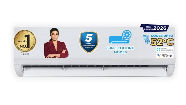 Midea 1 Ton 3 Star Wi‑Fi AI Inverter Split AC