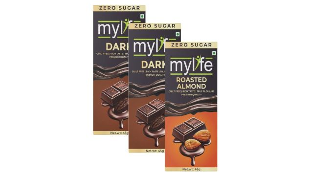 Mylife Zero sugar 2 Dark Chocolate & 1 Almond