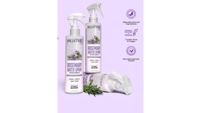 Orgatre Rosemary Water Spray For Hair Growth- 200 ml