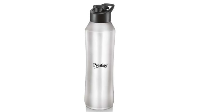 Prestige PSSB 01 SS Brand Logo Stainless Steel Water Bottle