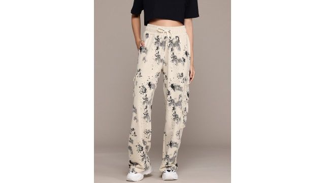 Roadster X fwd Printed Cargo Style Track Pants