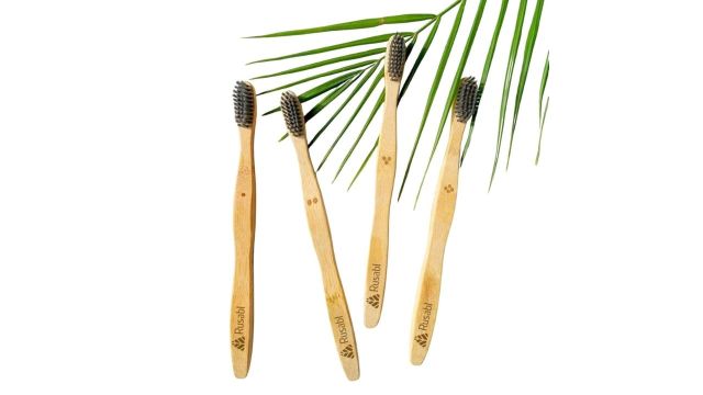 Rusabl Organic Bamboo Toothbrush