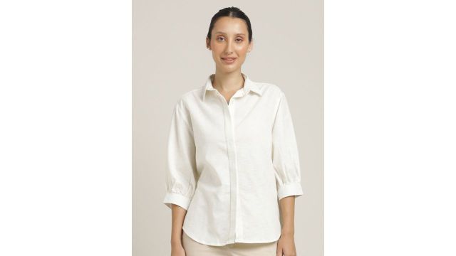 Saltpetre Relaxed Organic Cotton Formal Shirt