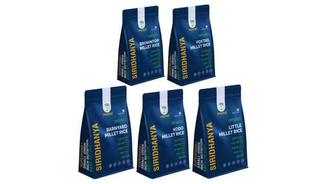 Siridhanya Unpolished Millets Whole Grains Combo