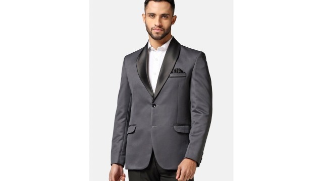 TAHVOSlim Fit Tuxedo Blazer