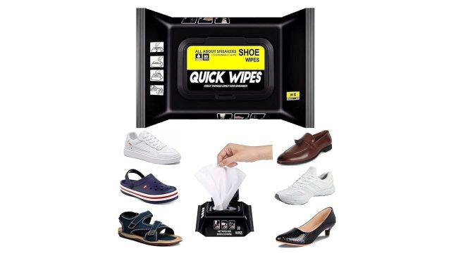 TCCO Natural Sneaker & Shoe Cleaner Wipes