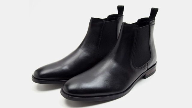 THOMAS CRICK Men Leather Chelsea Boots