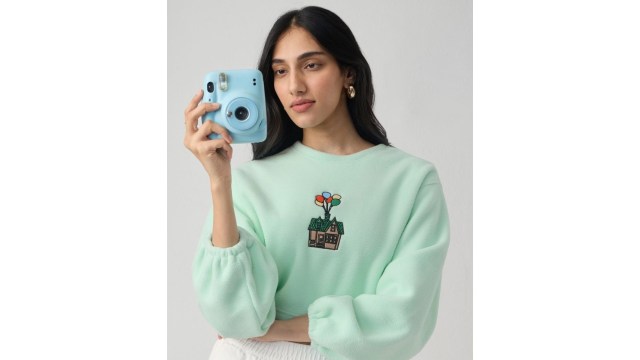 The Souled StoreWomen Disney Pixar's Up Printed Round Neck Sweatshirt