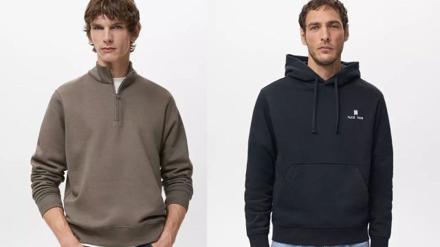 Top MANGO Man sweatshirts and jackets to consider