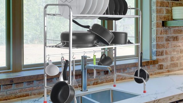 Top Over-the-Sink Dish Drying Rack to explore