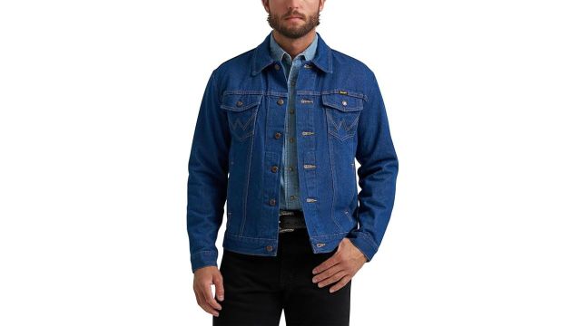 Wrangler Men's Standard Unlined Denim Jacket