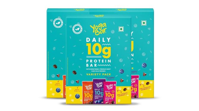 Yogabar Variety Pack 10 grams Protein Bars